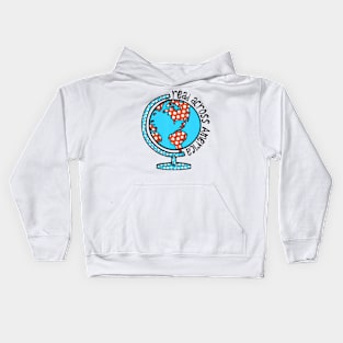 Reads Across That America Reading Lover Teacher Reader Kids Hoodie